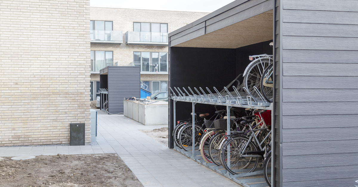 Birch vælger cykelstativer i 2 etager Hans Schourup